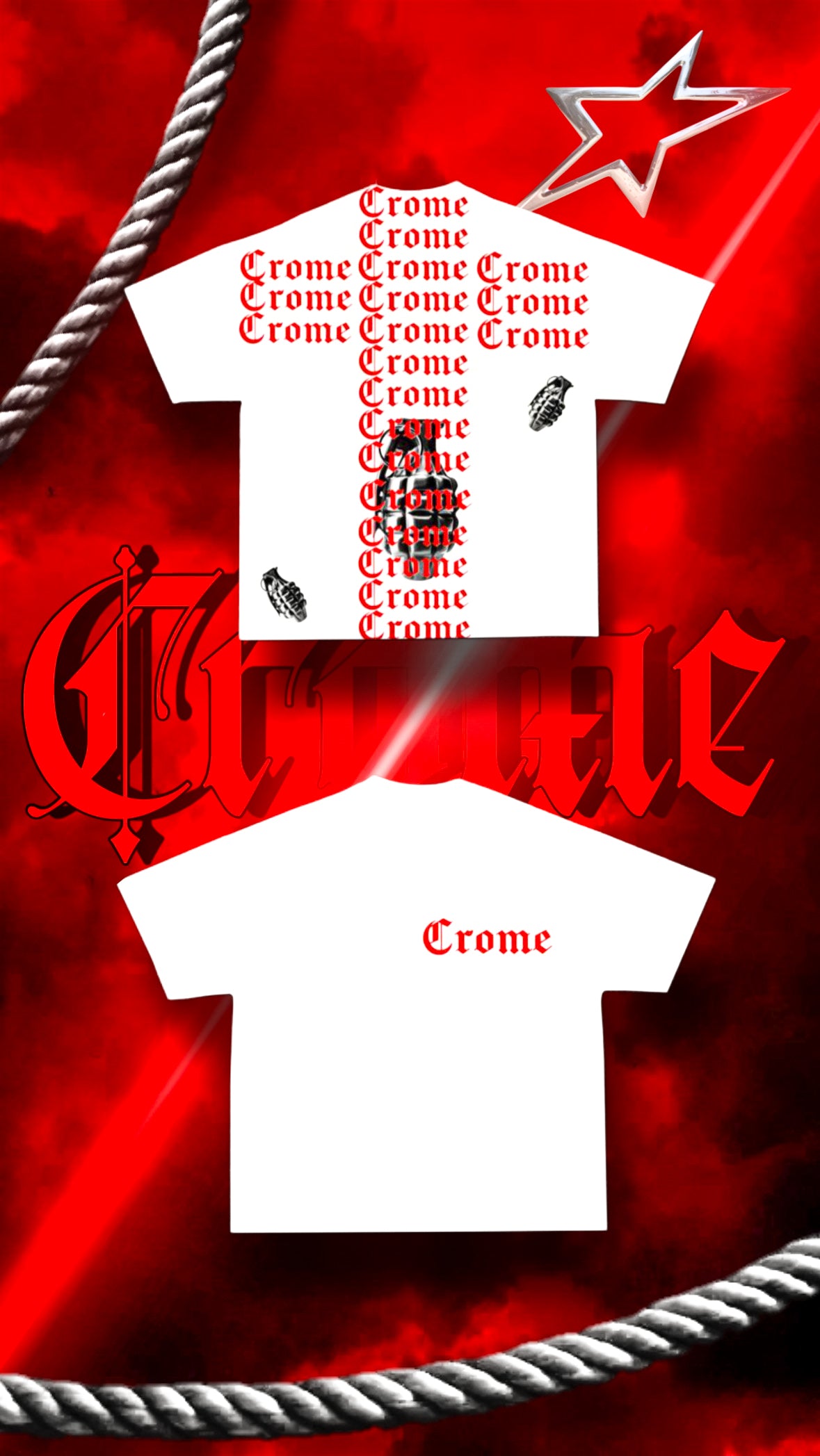 Crome tees