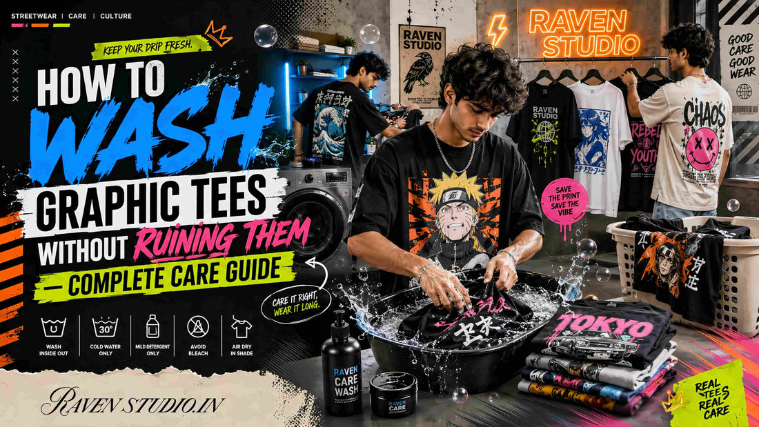 How to Wash Graphic Tees Without Ruining Them