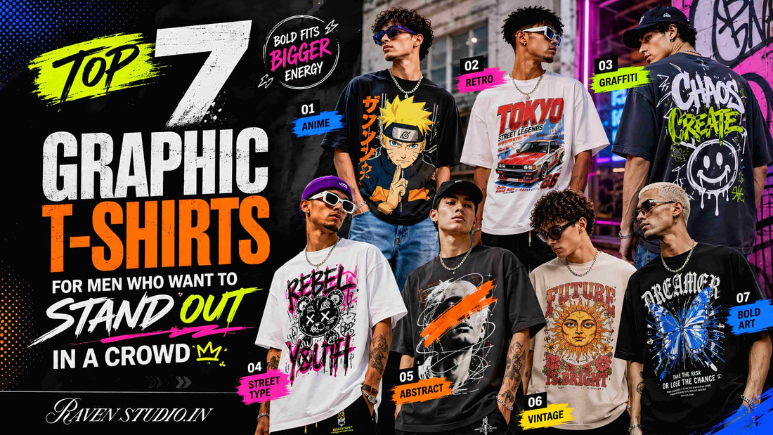 Top 7 Graphic T-Shirts for Men Who Want to Stand Out in a Crowd