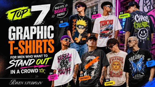 Top 7 Graphic T-Shirts for Men Who Want to Stand Out in a Crowd